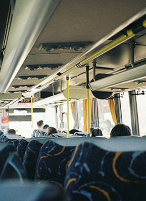 bus with TV