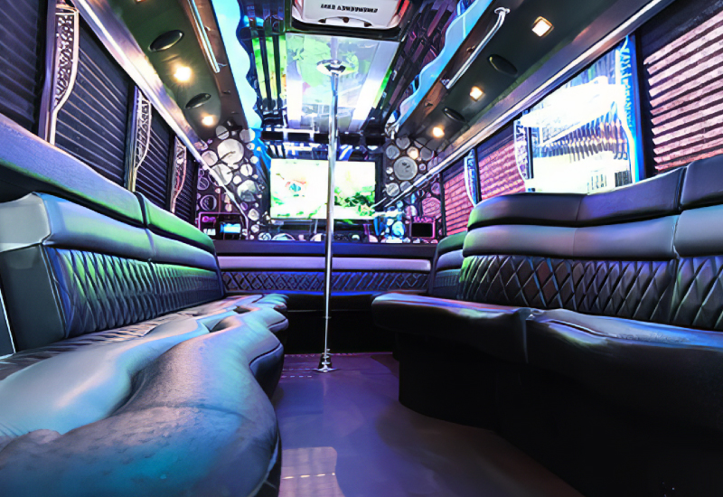 26 passenger limousine bus