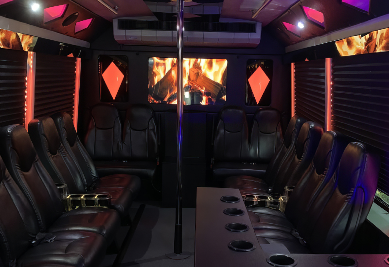 orlando diamond party bus